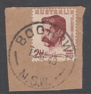 New South Wales Australia 1949 Boorowa postmark - Picture 1 of 1