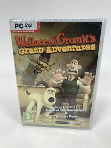 Wallace & Gromit's Grand Adventures Episodes 1 & 2 PC Game DVD-Rom New Sealed - Picture 1 of 8
