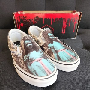 Vans Classic Slip On House of Terror The Shining Canvas Shoes 3.5 Men’s 5 Women - Picture 1 of 11