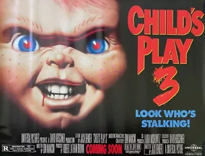 CHILD'S PLAY 3 (1991) ORIGINAL 2-SHEET MOVIE POSTER - ROLLED 45" X 59" NEW - Picture 1 of 1