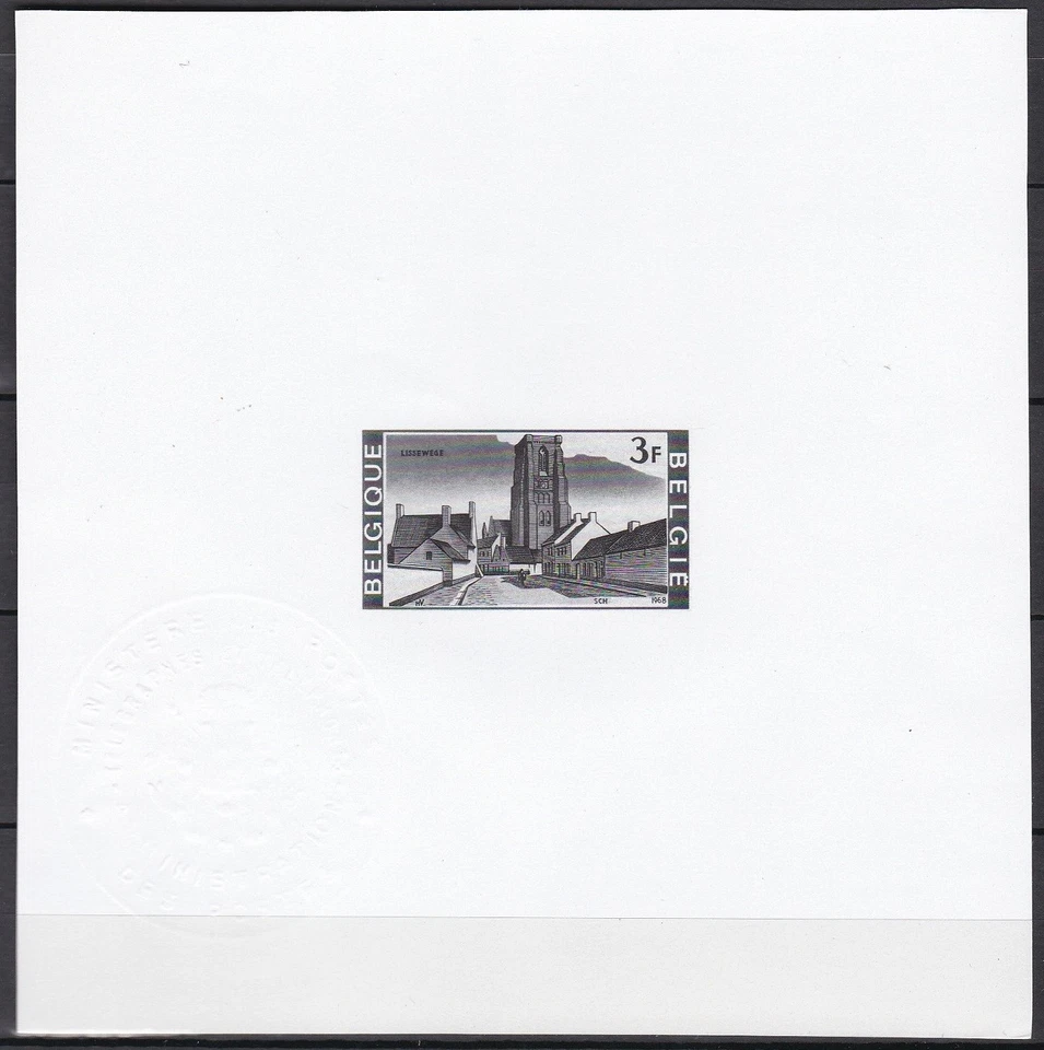 Belgium Sc708 Gothic Church, Architecture, Minister Proof - Image 1 of 1