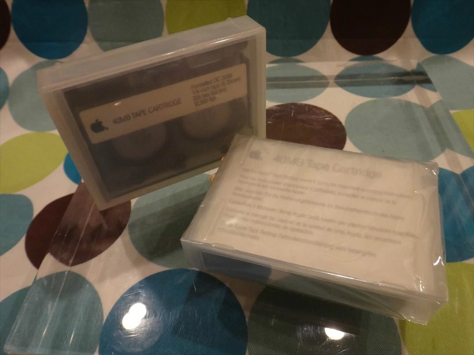 NEW Apple 40MB 40SC Tape Backup Cassette - M2640 SCSI Macintosh Mac Vintage RARE - Image 1 of 1