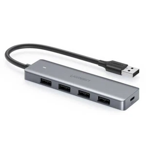 UGREEN USB-A X4 WITH MICRO USB OPTIONAL POWER HUB - Picture 1 of 3