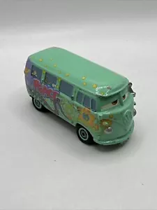 Disney Pixar Cars VW Volkswagen Bus Fillmore Diecast - Picture 1 of 6
