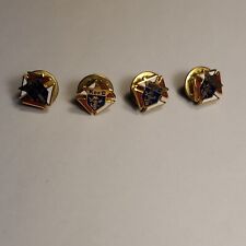 Knights Of Columbus Pin (K of C) Lapel Hat Tie Tack (Lot of 4) Blue Red White