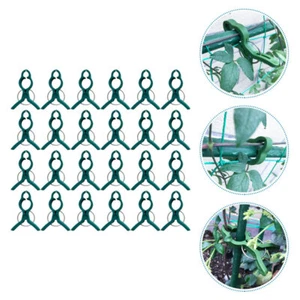 50 Pcs Gartenclip-Set Fräulein Aussaathilfe Pflanzen-Stützklammern - Bild 1 von 12
