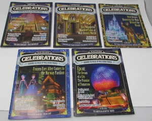 5 CELEBRATIONS Magic of Walt Disney World Magazine Lot  2016 2017 45 47 49 50 51 - Picture 1 of 6