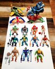 Vintage 1980's Masters Of The Universe He-Man Action Figure Lot of 15 MOTU