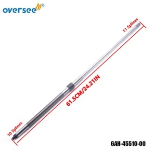 6AH-45510-00 Driver Shaft S For Yamaha 4 Stroke Outboard 15 20HP 6AU F20AB F15AB - Picture 1 of 4