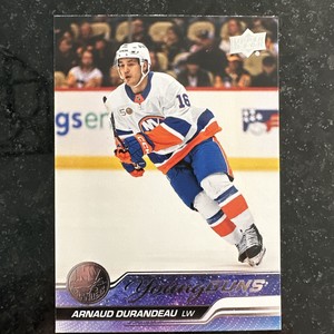 2023-24 Upper Deck Young Guns RC #217 Arnaud Durandeau Islanders Rookie