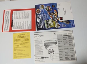 SONY PLAYSTATION 2 KOMPLETTE ANLEITUNG ORIGINAL EINLAGEN SCPH 39001 97004 - Bild 1 von 2