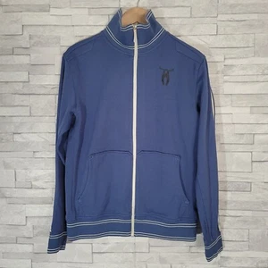 Mens G STAR RAW Jacket Medium Blue White Full Zip Casual - Picture 1 of 11