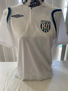 West Bromwich Albion WBA Polo Shirt Umbro West Brom Small (S) - Picture 1 of 7