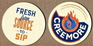 CREEMORE SPRINGS BRAUEREI frisch, von der Quelle bis zum Schluck. BIERMATTE UNTERSETZER SOUS-BOCK - Bild 1 von 3