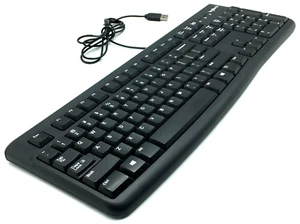 Logitech K120 USB Keyboard (Water Resistant) (Quiet Typing) Y-U0009 820-007374 - Picture 1 of 7