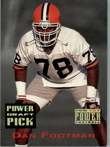 1993 Pro Set Power DRAFT PICKS GOLD - Football Singles #1 - 30 Pick Your Players