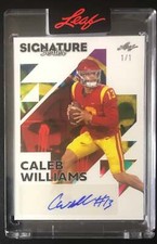 2023 Leaf Signature Series Football Auto Caleb Williams 1/1