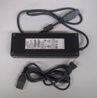 OEM Microsoft Xbox 360 175W Power Supply AC Adapter w/ Cord - Image 1 of 2