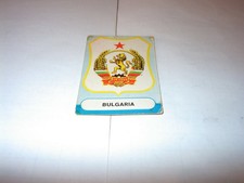 SCUDETTO   " BULGARIA"   COPPA RIMET 1966   ED. VERBANIA   NUOVO  OTTIMO
