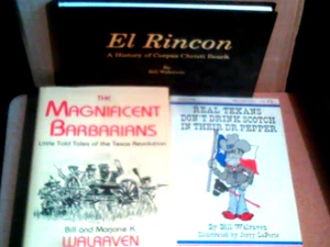 3 signierte Bill Walraven Bücher: El Rincon: A History of Corpus Christi Beach HC ++ - Bild 1 von 4