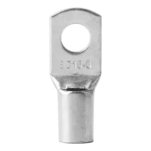 10Pcs 6 AWG SC16-6 Wire Ring Terminals Copper Connector Car Audio Terminals - Picture 1 of 5