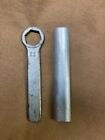 Original Honda motorcycle tool kit  22mm  box wrench and  extension handle
