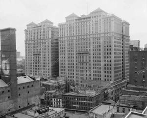 Future World Trade Center 1910 reimpresión vintage 8x10 de foto antigua - Imagen 1 de 1