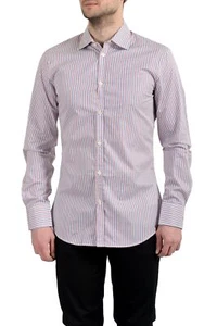Dsquared2 Men's Striped Long Sleeve Casual Shirt - Picture 1 of 8