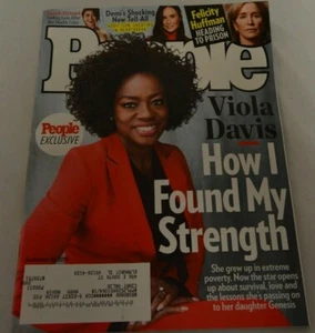 30. September 2019 Ausgabe des People Magazine Viola Davis #115 - Bild 1 von 3