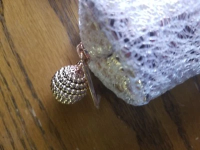 Bolso de Maquillaje Bola de Nieve MAC Oro Rosa COLECCIÓN DE VACACIONES BRILLO NUEVO SIN CAJA Foto 1 de 3