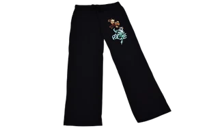 My Hero Academia Herren Schwarz Lounge Schlaf Pyjamahose Neu L, XL - Bild 1 von 5