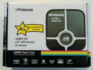 Polaroid PD-E53H 1080P HD DashCam - BLACK - Picture 1 of 3