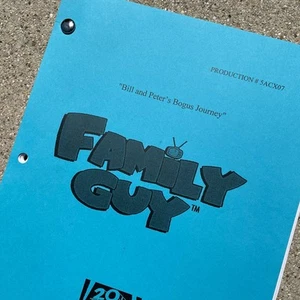 Family Guy Original 2006 Production Used Table Draft Script Seth MacFarlane - Picture 1 of 13