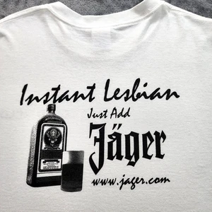 THE GOLD CLUB Gentlemen's Strip Club T Shirt Lesbian funny JAGER XL - Picture 1 of 7