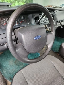 FAIR BLACK CHARCOAL 05-11 Ford Crown Victoria Police P71 Steering Wheel - Picture 1 of 16