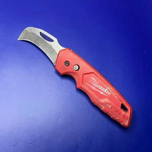 Milwaukee FastBack 48-22-1525 Hawkbill Folding Knife - Picture 1 of 9