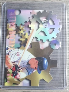 1996 Fleer Ultra Hitting Machine Die-Cut #8, Tim Salmon, Angels Great - Picture 1 of 2