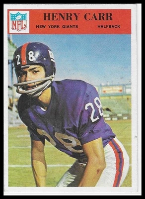 1966 Philadelphia #120 Henry Carr - Image 1 of 2