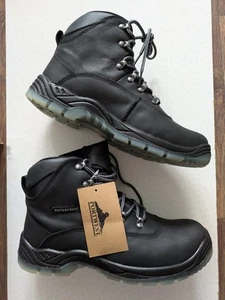 Bota de Senderista PORTWEST Todo Clima Negra Antiestática Impermeable FW57 Talla 8 (42) - Imagen 1 de 6