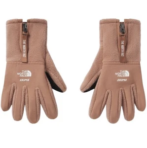 SKIMS x THE NORTH FACE Retro Denali Fleece Handschuhe, Sienna, Größe S - Bild 1 von 3