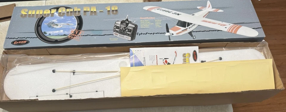 Dynam Super Cub PA-18 RTF Parkfly Model Airplane Kit 710MM 4 Channel FM NEW! - Image 1 of 4
