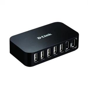 D-Link DUB-H7 USB 2.0 Hub aktiv 7-Port 480Mbps - Bild 1 von 3