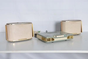 Amplificador de tubo Telefunken S81 y altavoces RS1 de colección conjunto emparejado probado funcionando - Imagen 1 de 18