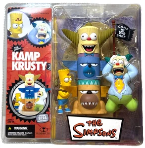 McFarlane The Simpsons Kamp Krusty Bart & Krusty Series 1 New 2007 Free Post - Picture 1 of 2