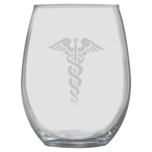 Copa de vino sin tallo de 15 oz - Hermes farmacéutica - Imagen 1 de 1
