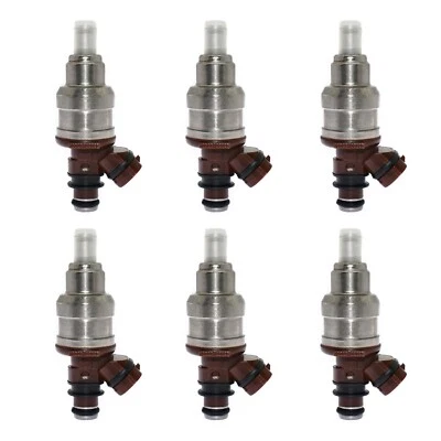 x6 OEM Fuel Injectors for 1989-1995 Toyota Pickup, 4Runner, T100, 3.0L V6 - Image 1 of 4