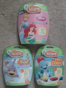 LOT Of 3 NEW Leapfrog Baby Little Leaps! For Baby 9+ Months & Multiple Languages - Picture 1 of 7
