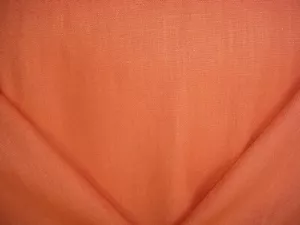 12-1/8Y Brunschwig & Fils 8017158 Andelle Plain Orange Upholstery Fabric - Picture 1 of 4