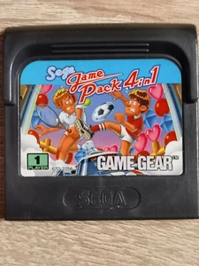SEGA Game Pack 4IN1 4 In 1 SEGA GameGear Game Gear - Picture 1 of 1