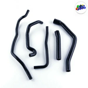 Per TRIUMPH SPRINT 1050 1050i 2005-2006 Kit Tubo Radiatore Silicone Nero - Foto 1 di 8